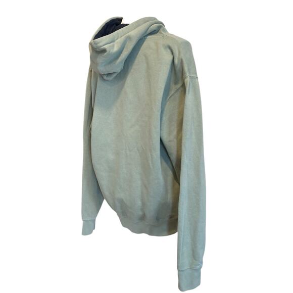 Oxford University Green College Crest Coat Of Arms Long Y2K Hoodie Size Large - Picture 4 of 16